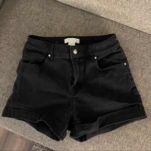 H&M black denim